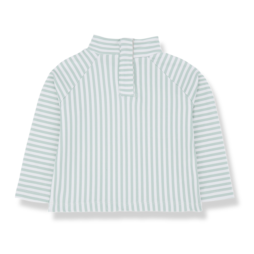 1 + In The Family Andrea Long Sleeve Rashguard - Subtle-green