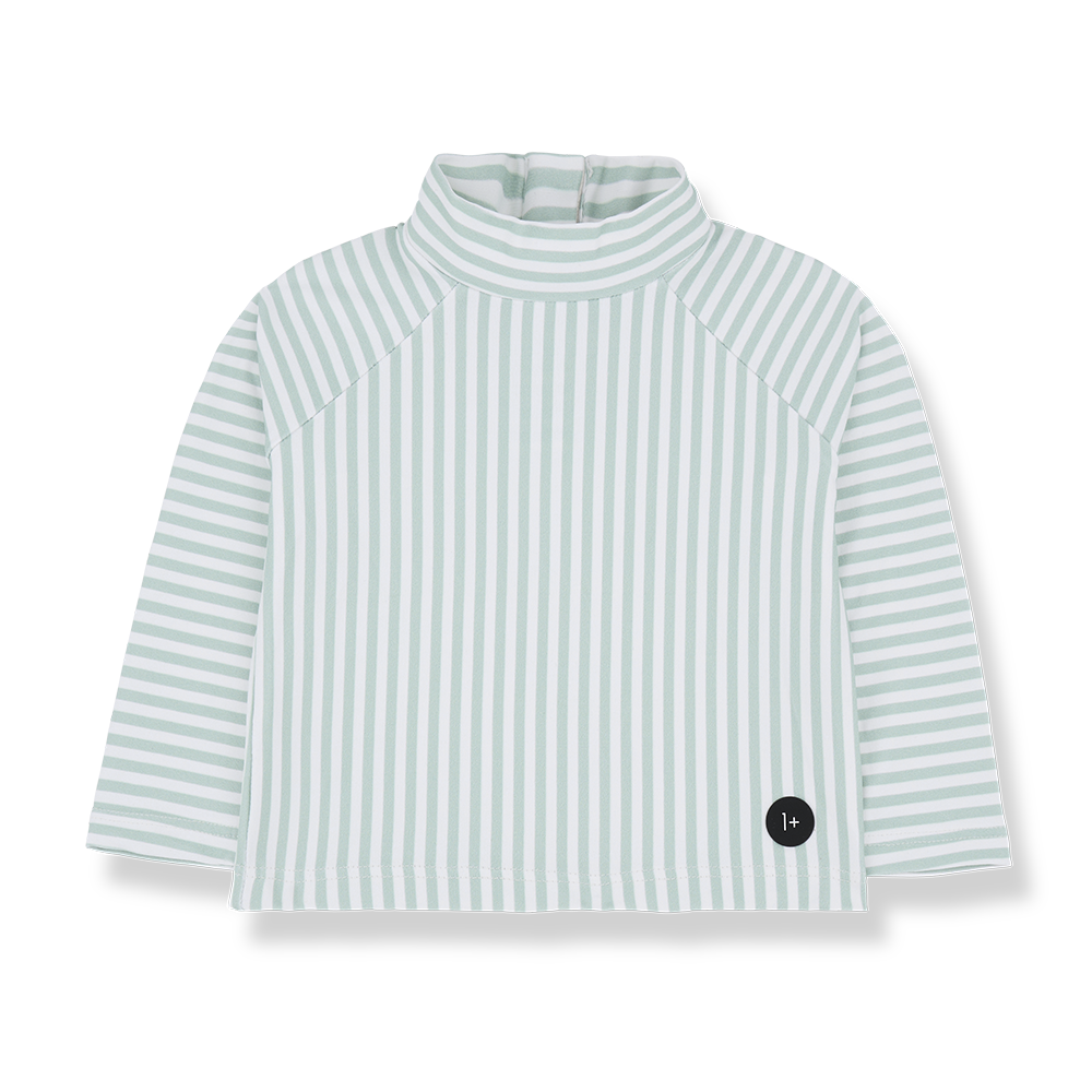 1 + In The Family Andrea Long Sleeve Rashguard - Subtle-green