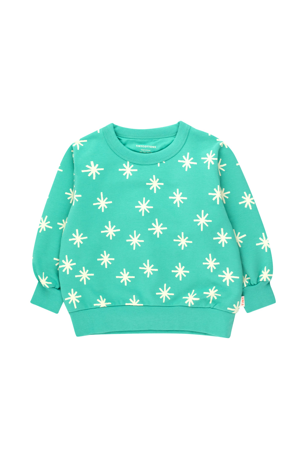 Tiny Cottons Snow Sweatshirt - Emerald