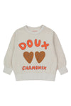 Tiny Cottons Doux Chamonix Sweatshirt - Light Cream Heather