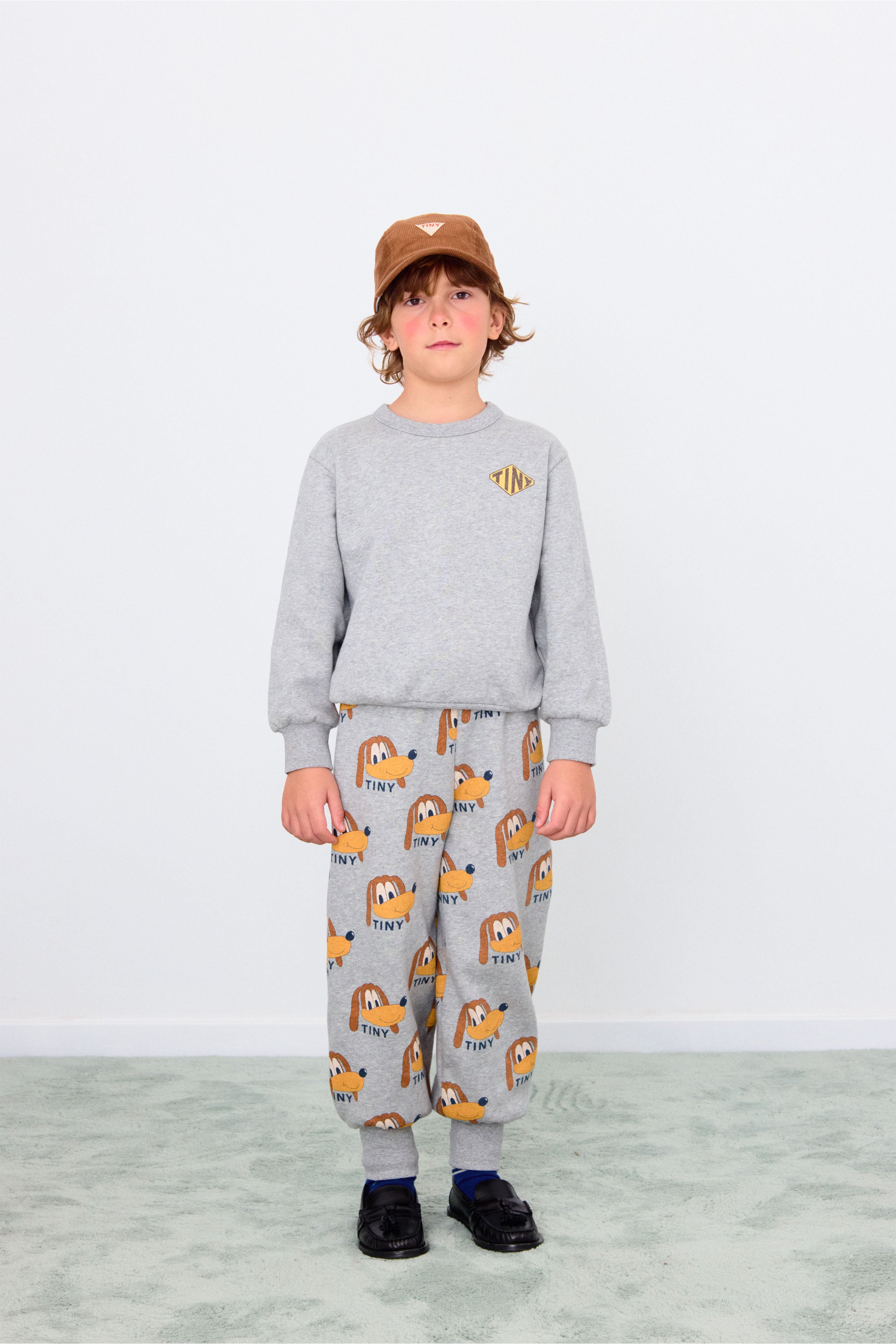 Tiny Cottons Dogs Sweatpant - Medium Grey Heather