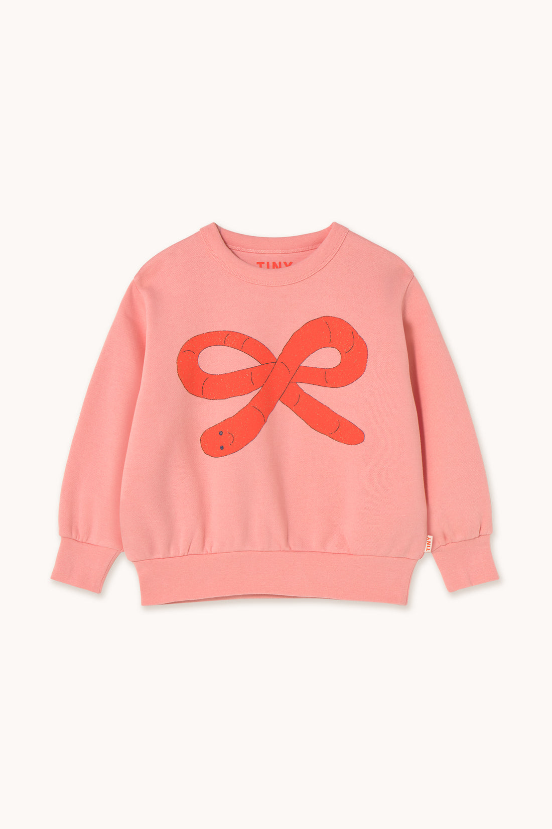 Tiny Cottons Worms Graphic Sweatshirt - Pink