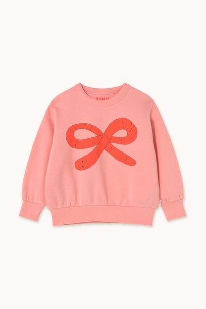 Tiny Cottons Worms Graphic Sweatshirt - Pink