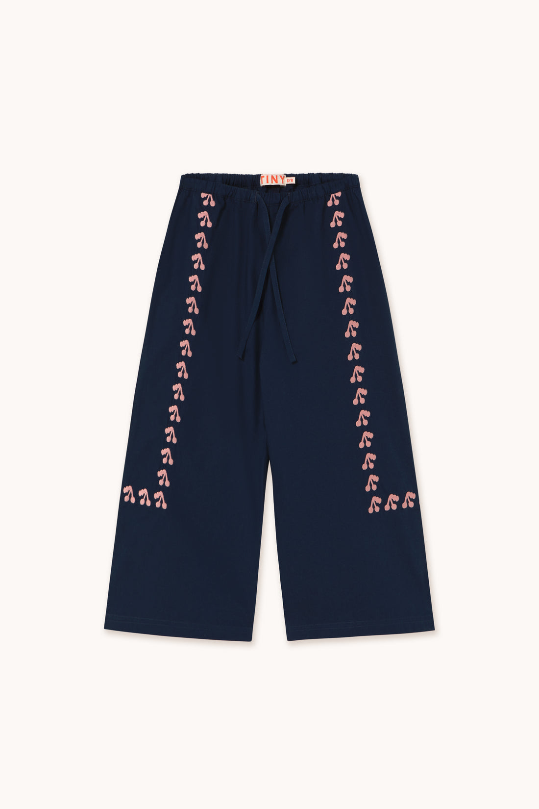 Tiny Cottons Mini Cherries Pant - Navy