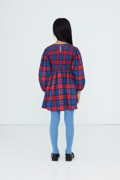 Tiny Cottons Check Dress - Multicolor