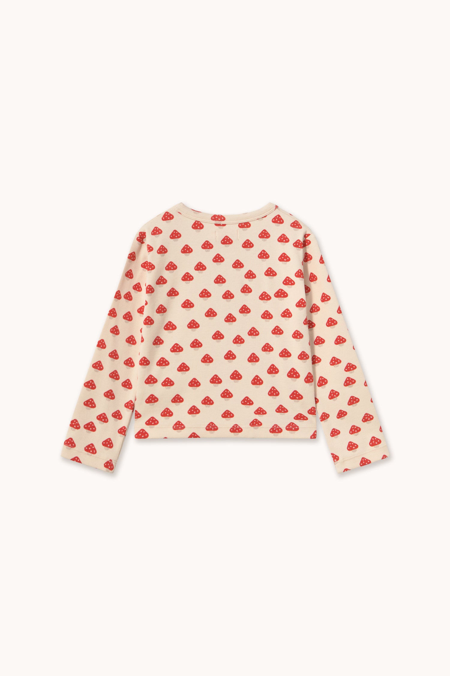 Tiny Cottons Mini Mushrooms Rib Jacket - Ivory