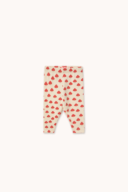 Tiny Cottons Mini Mushrooms Rib Baby Pant - Ivory