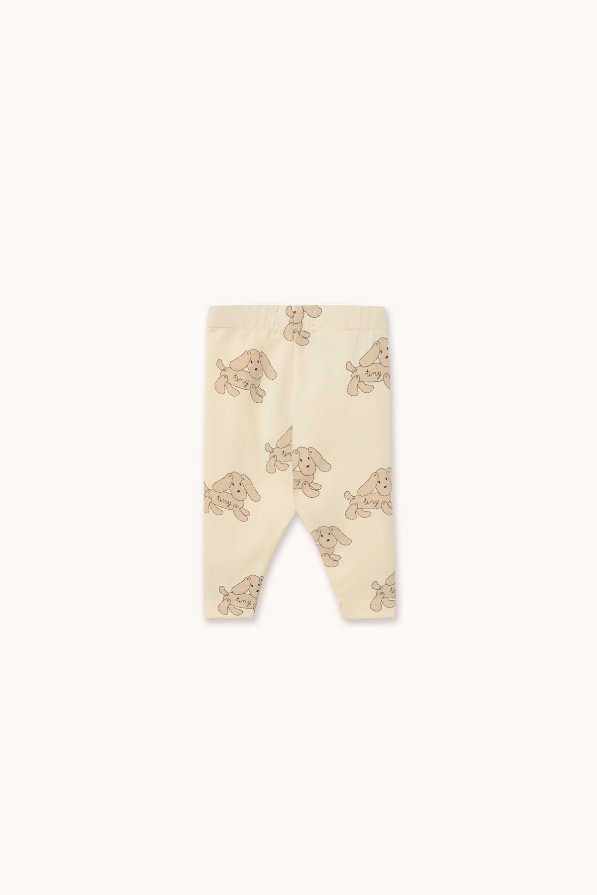 Tiny Cottons Dogs Baby Leggings - Vanilla