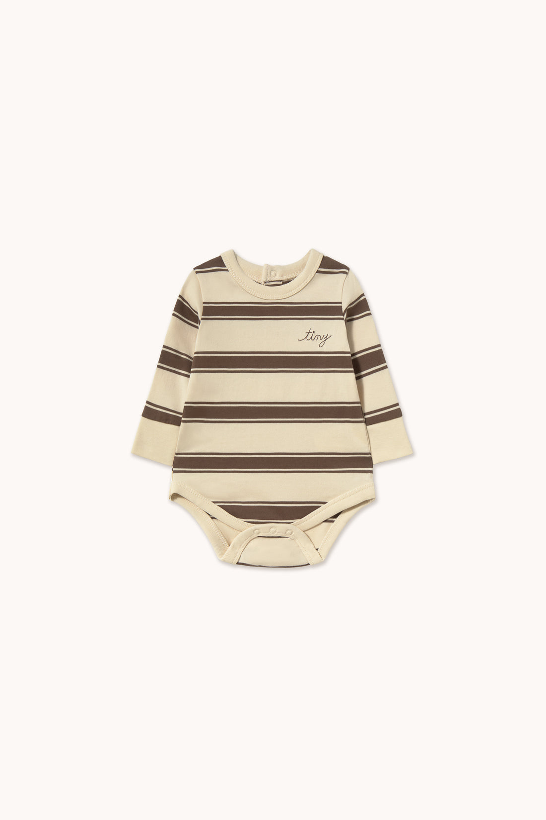 Tiny Cottons Retro Stripes Body - Cacao