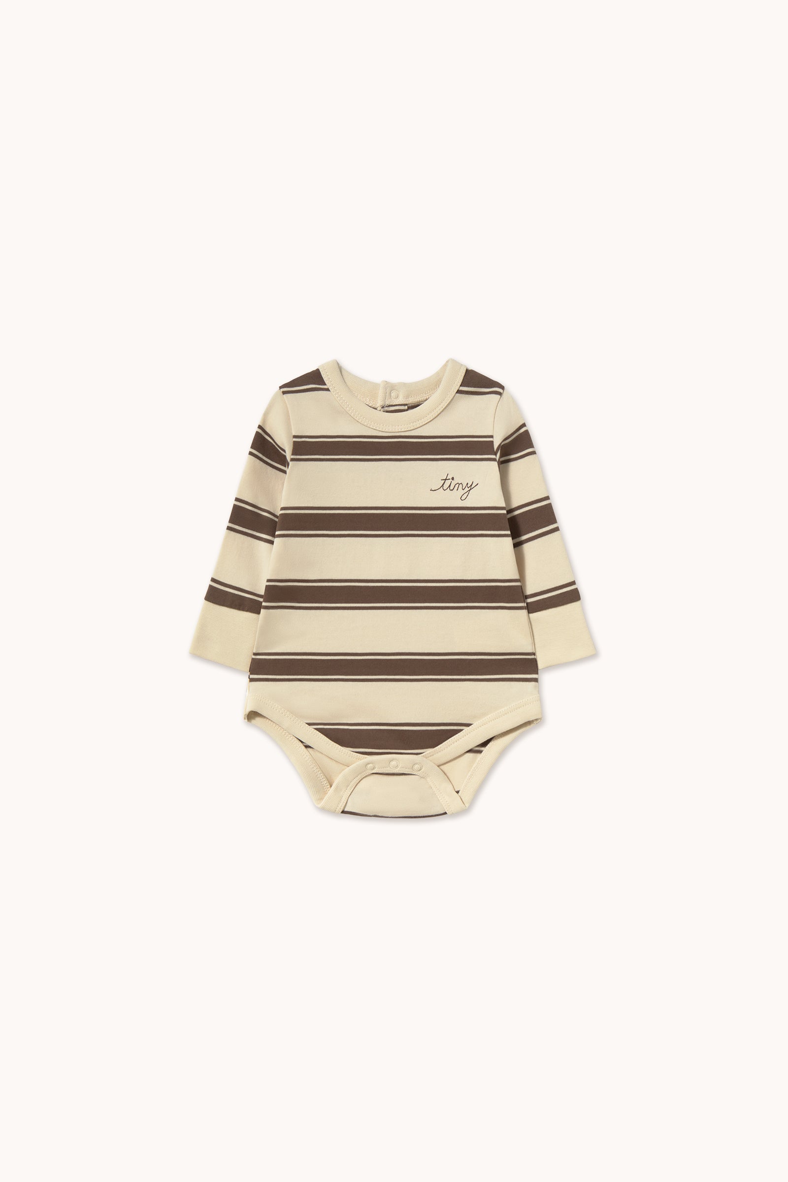 Tiny Cottons Retro Stripes Body - Cacao