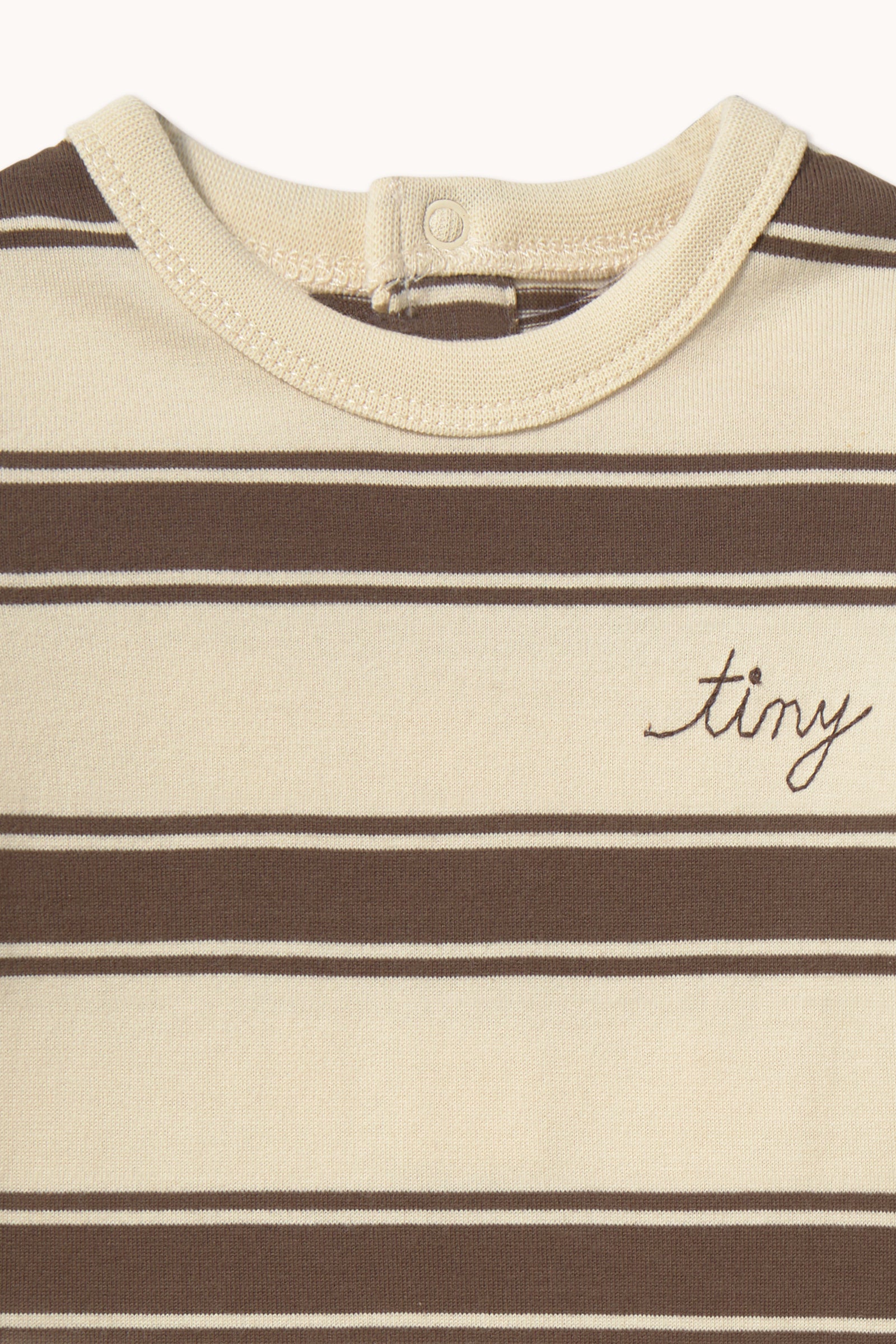 Tiny Cottons Retro Stripes Body - Cacao