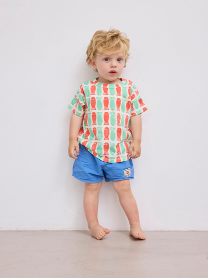 Bobo Choses Lucky Fish All Over T-Shirt - Off White