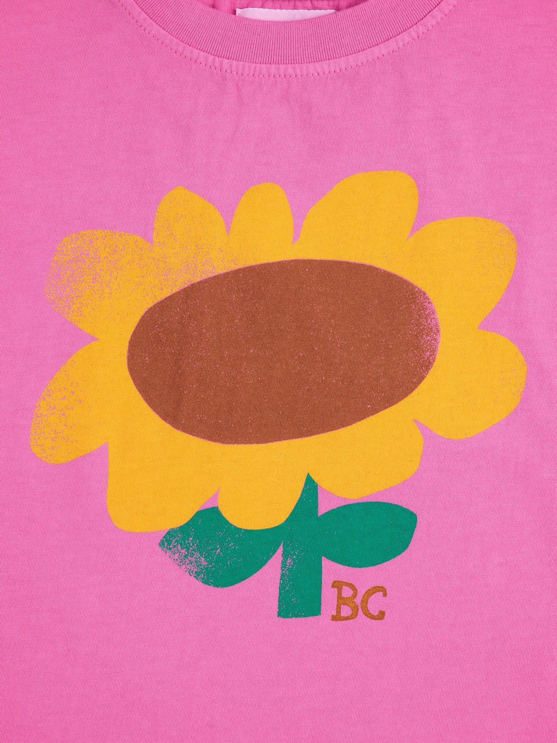 Bobo Choses Sunflowers T-Shirt  - Fuchsia