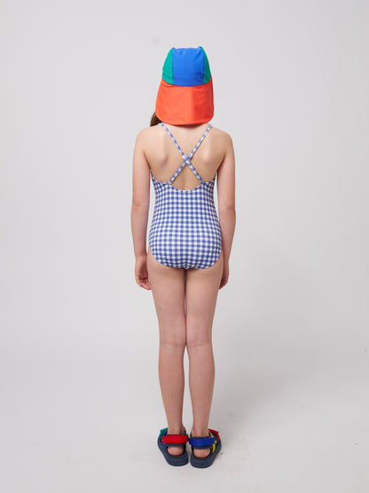 Bobo Choses Vichy Swimsuit - Blue