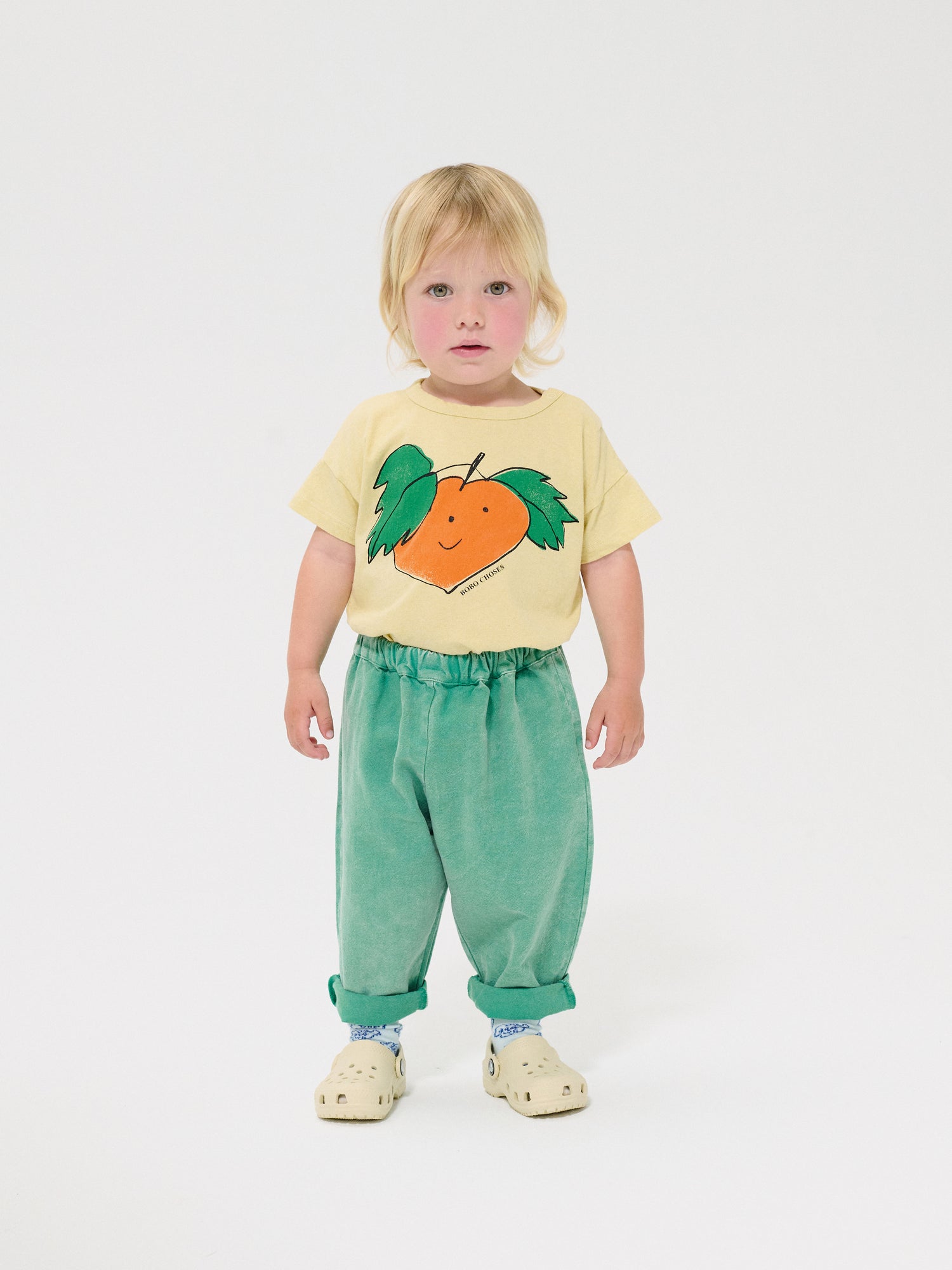 Bobo Choses Baby Curious Turnip T-shirt - Yellow