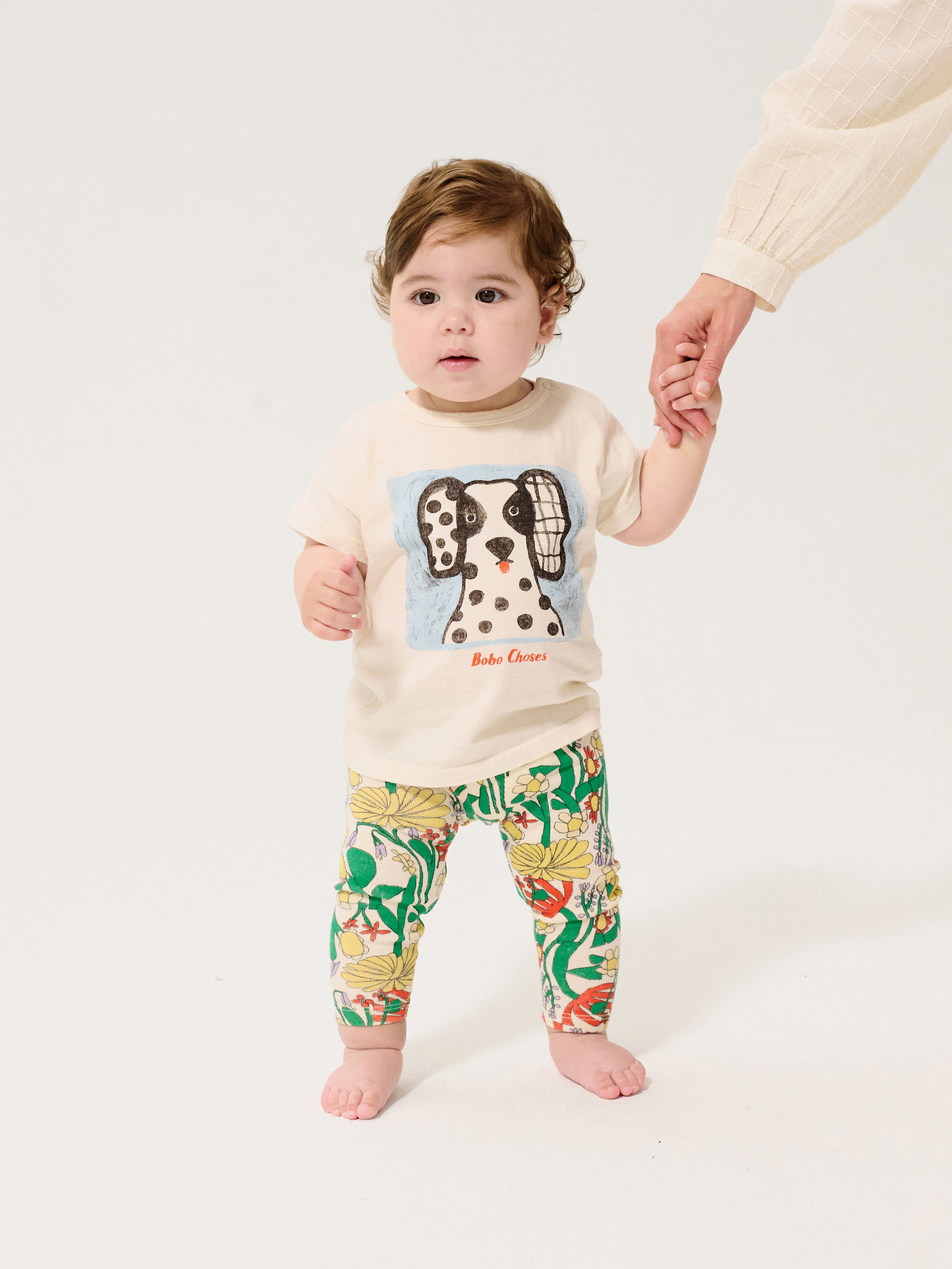 Bobo Choses Baby Van Dog T-shirt - White