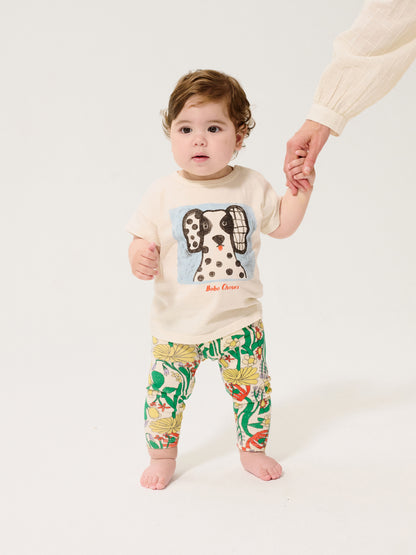 Bobo Choses Baby Van Dog T-shirt - White