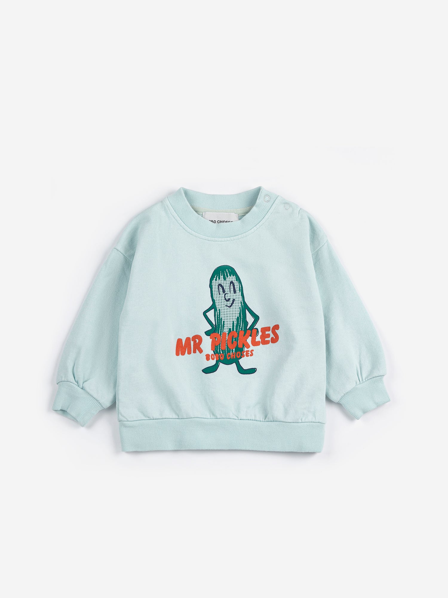 Bobo Choses Baby Mr Pickles Sweatshirt - Light Blue