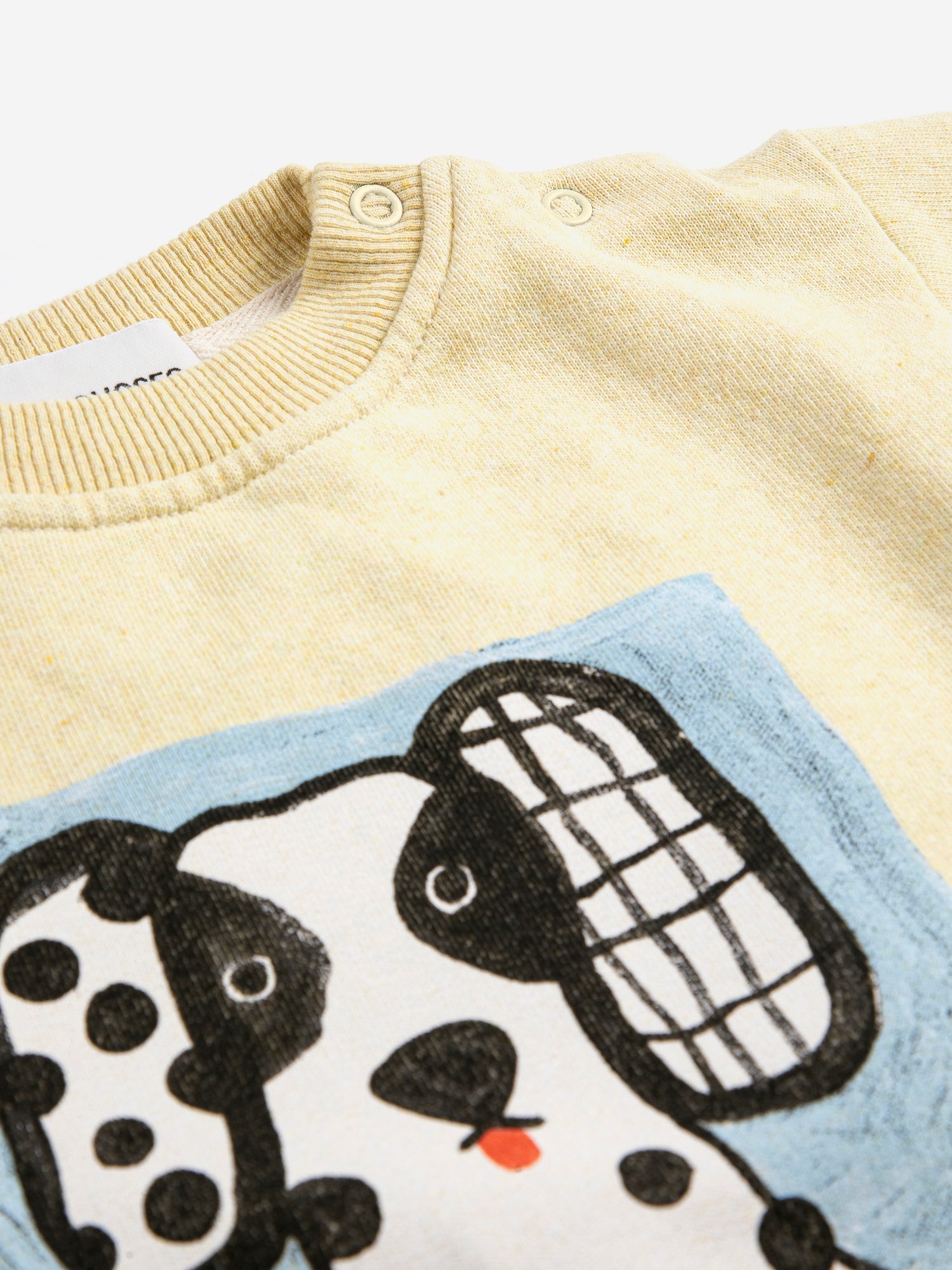 Bobo Choses Baby Van Dog Sweatshirt - Yellow