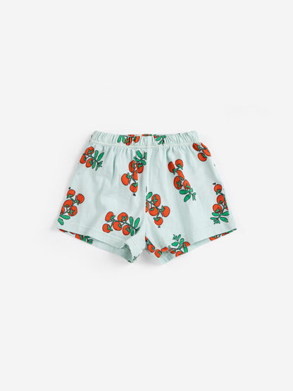 Bobo Choses Juicy Tomatoes All Over Shorts - Light Blue