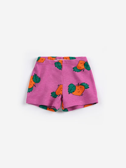 Bobo Choses Baby Tangerine All Over Short Leggings - Fuchsia
