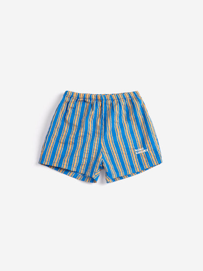 Bobo Choses Baby New Hairline Woven Shorts - Navy Blue