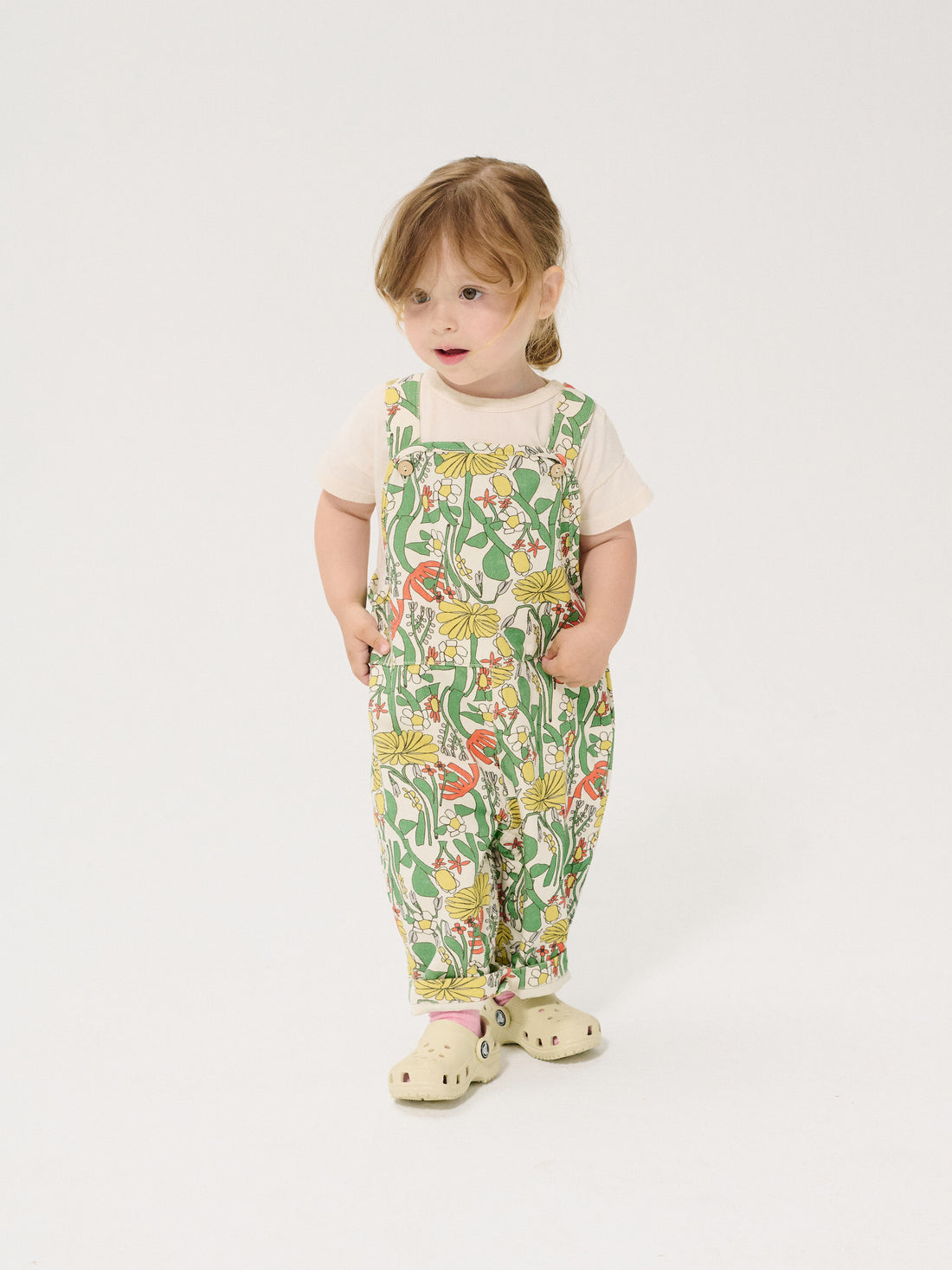 Bobo Choses Baby Color Herbalist All Over Dungaree - Multicolor