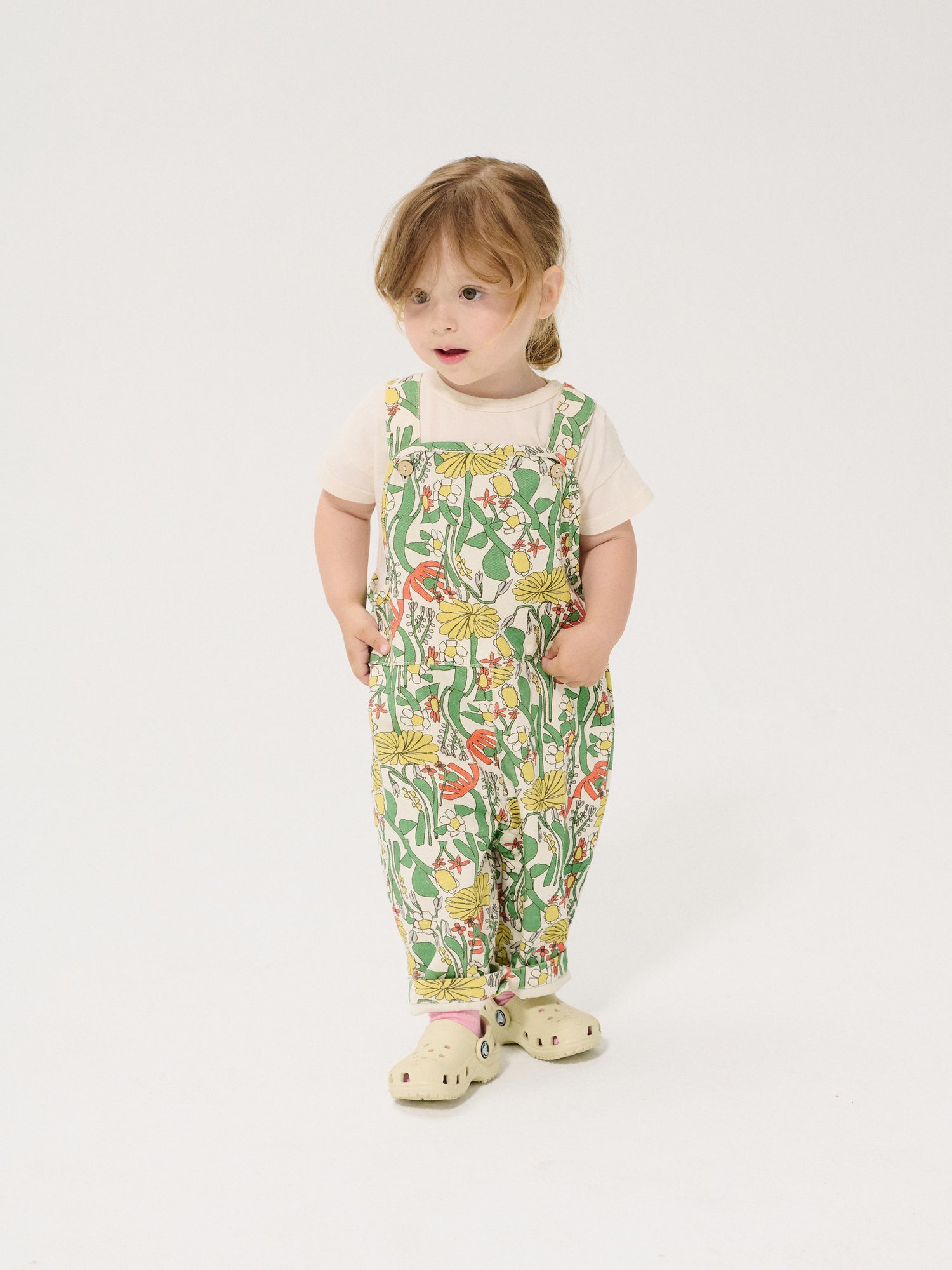 Bobo Choses Baby Color Herbalist All Over Dungaree - Multicolor