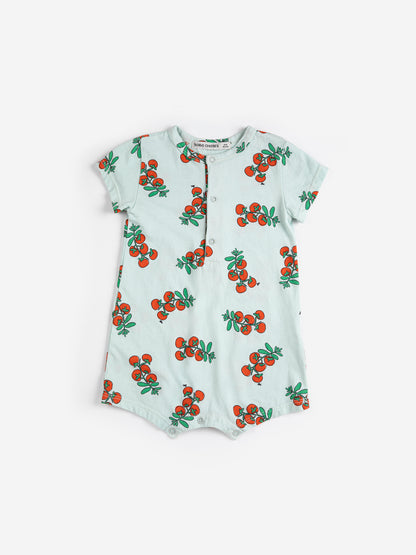 Bobo Choses Juicy Tomatoes All Over Playsuit - Light Blue