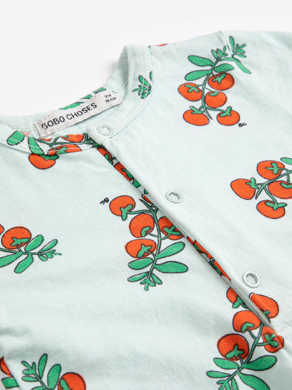 Bobo Choses Juicy Tomatoes All Over Playsuit - Light Blue
