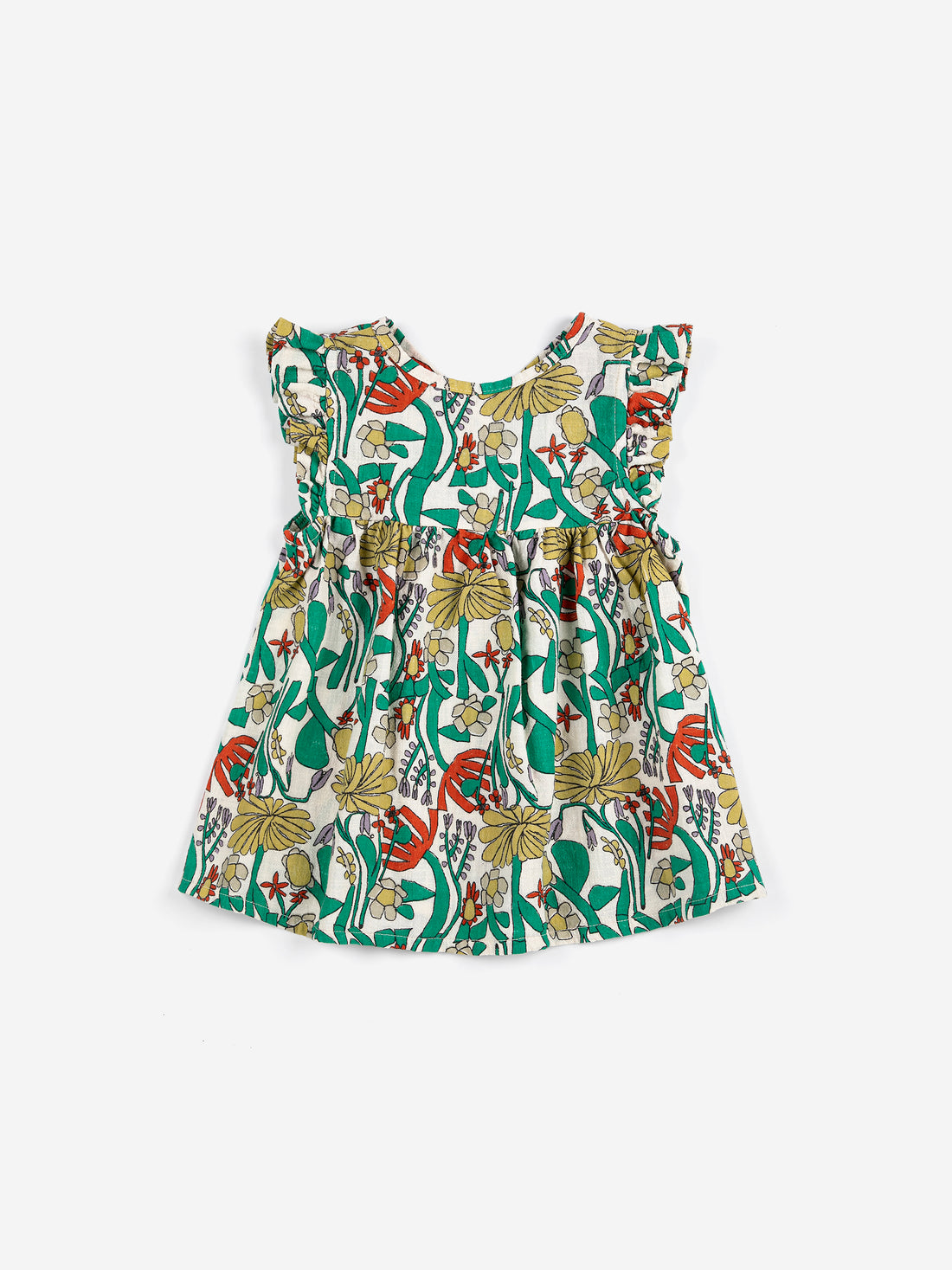 Bobo Choses Baby Color Herbalist All Over Woven Dress - Multicolor