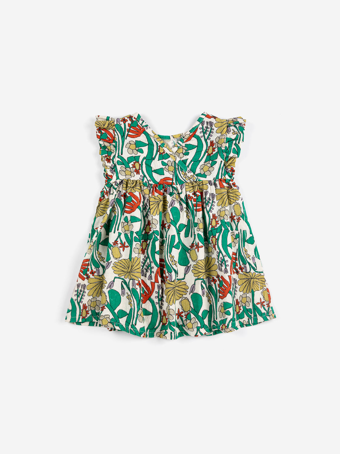 Bobo Choses Baby Color Herbalist All Over Woven Dress - Multicolor