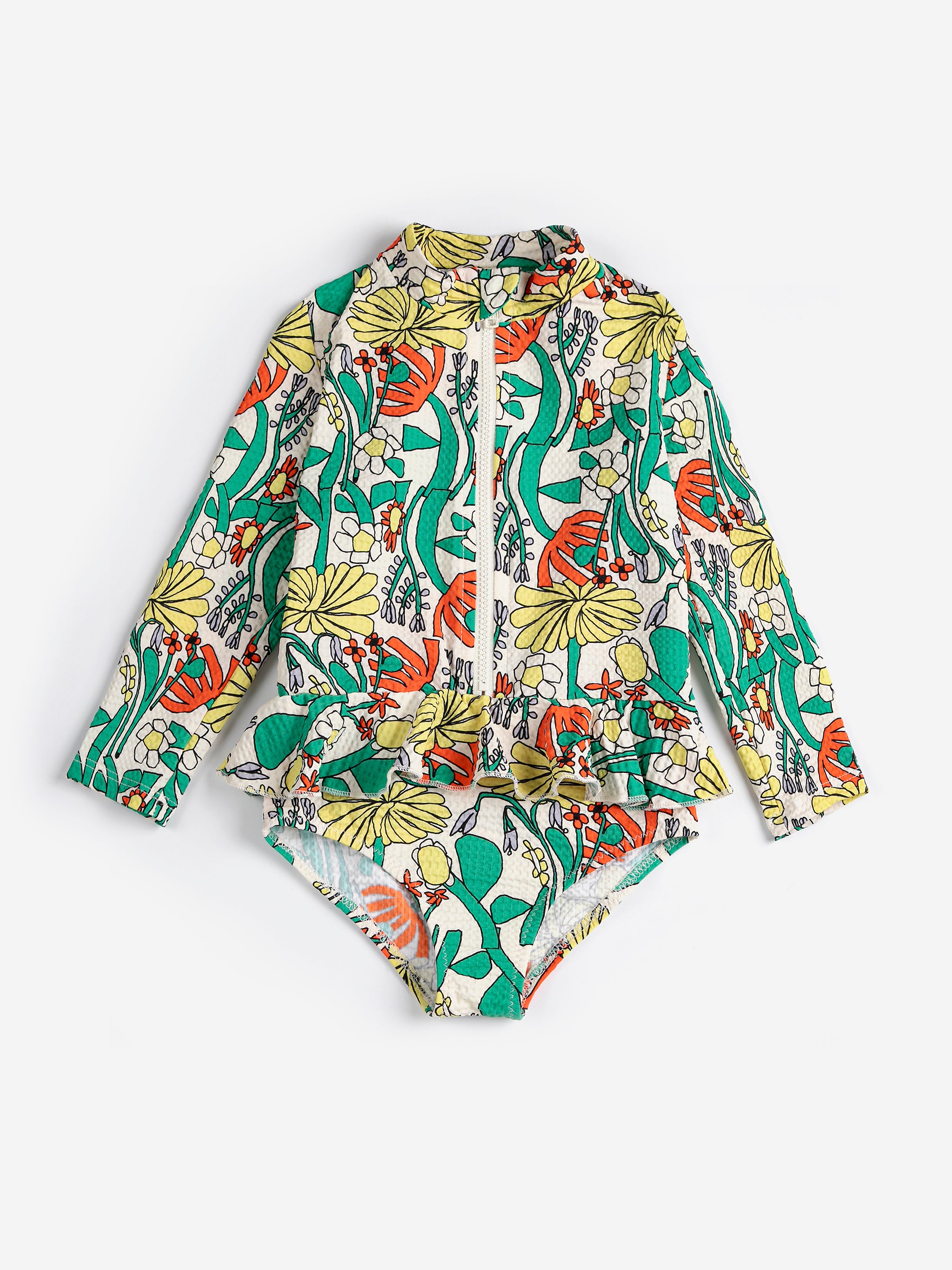 Bobo Choses Color Herbalist All Over Swim Overall