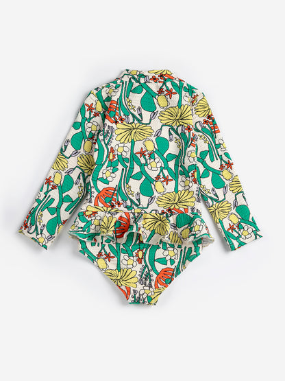Bobo Choses Color Herbalist All Over Swim Overall