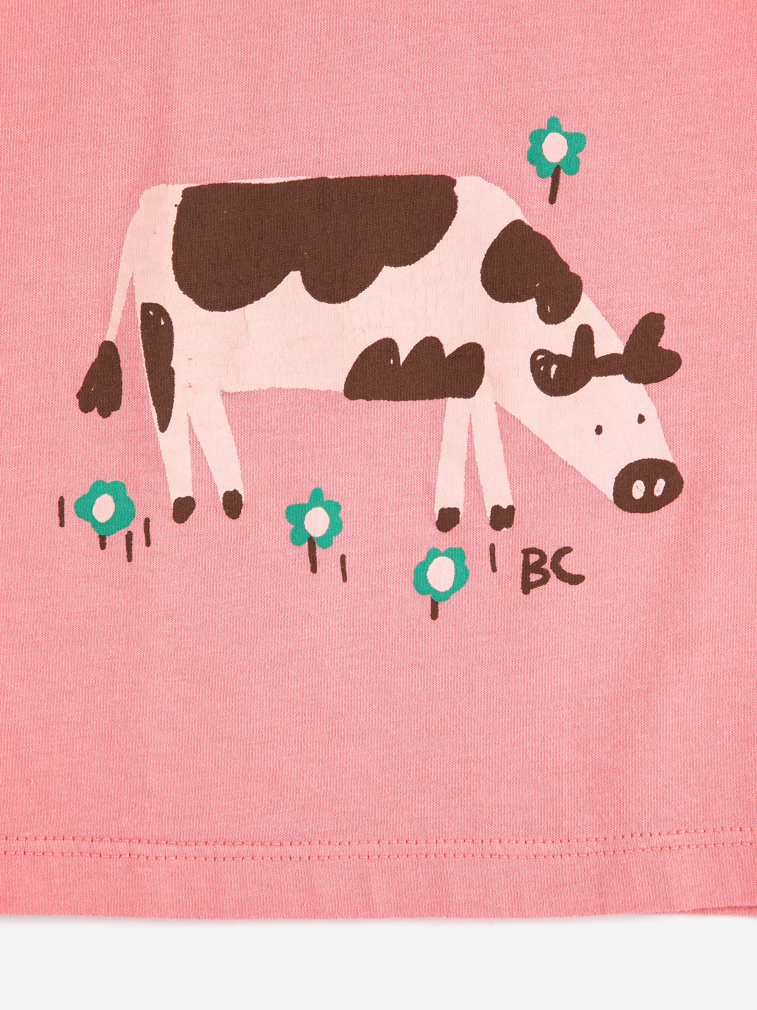 Bobo Choses Farm Adventure T-shirt - Pink