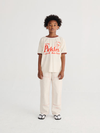 Bobo Choses Pickles The Dog T-shirt - Off White