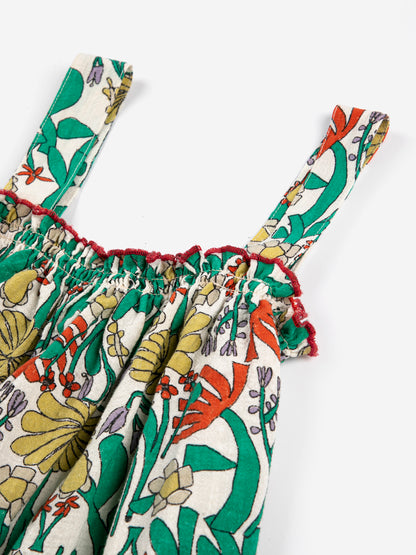 Bobo Choses Color Herbalist All Over Woven Top - Off White