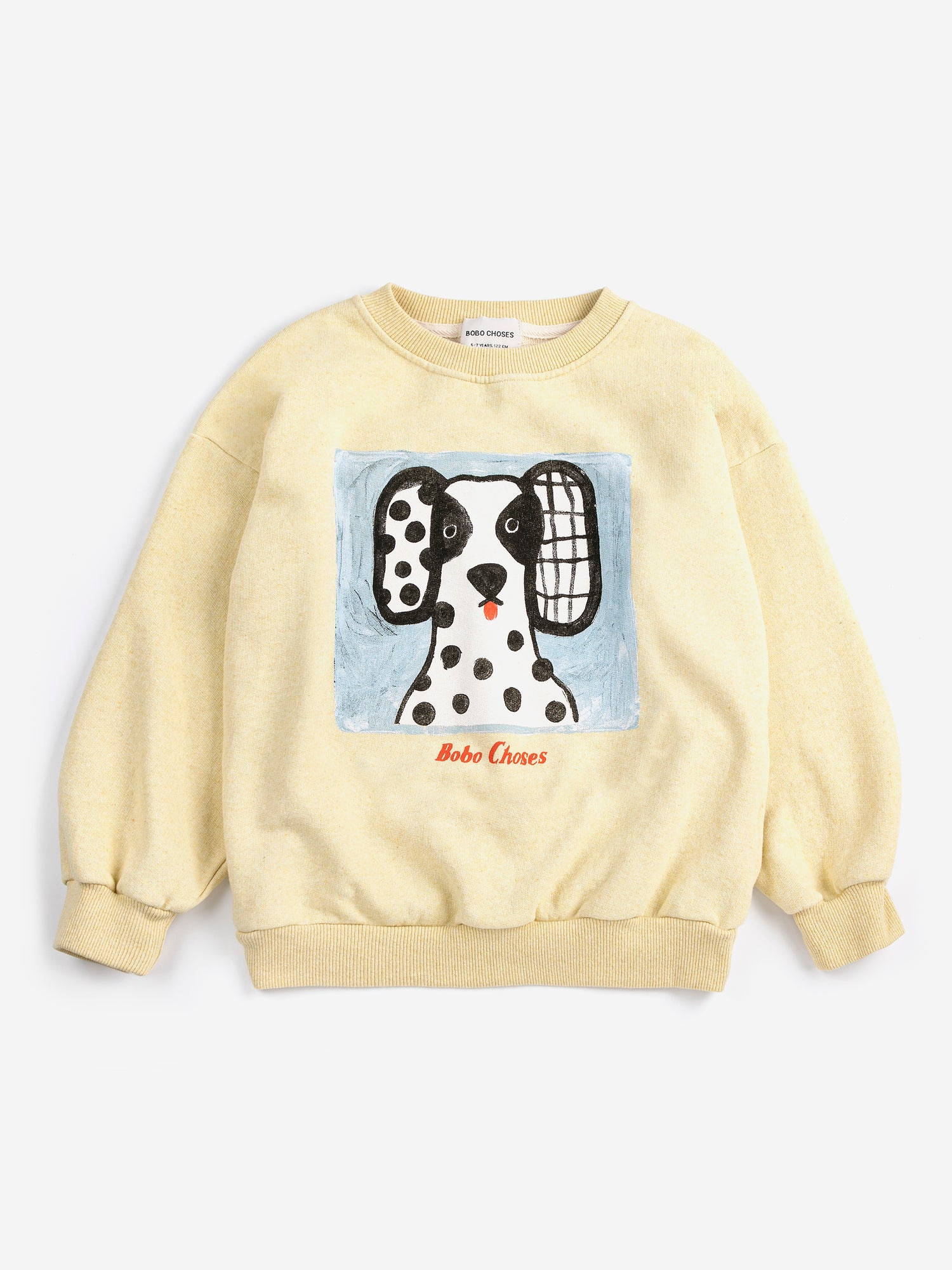 Bobo Choses Van Dog Sweatshirt - Yellow