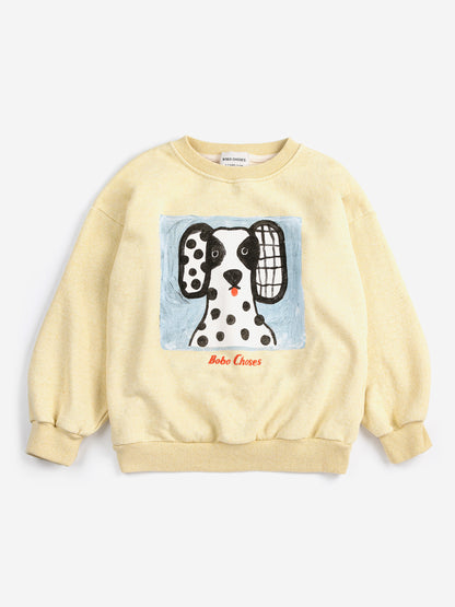 Bobo Choses Van Dog Sweatshirt - Yellow