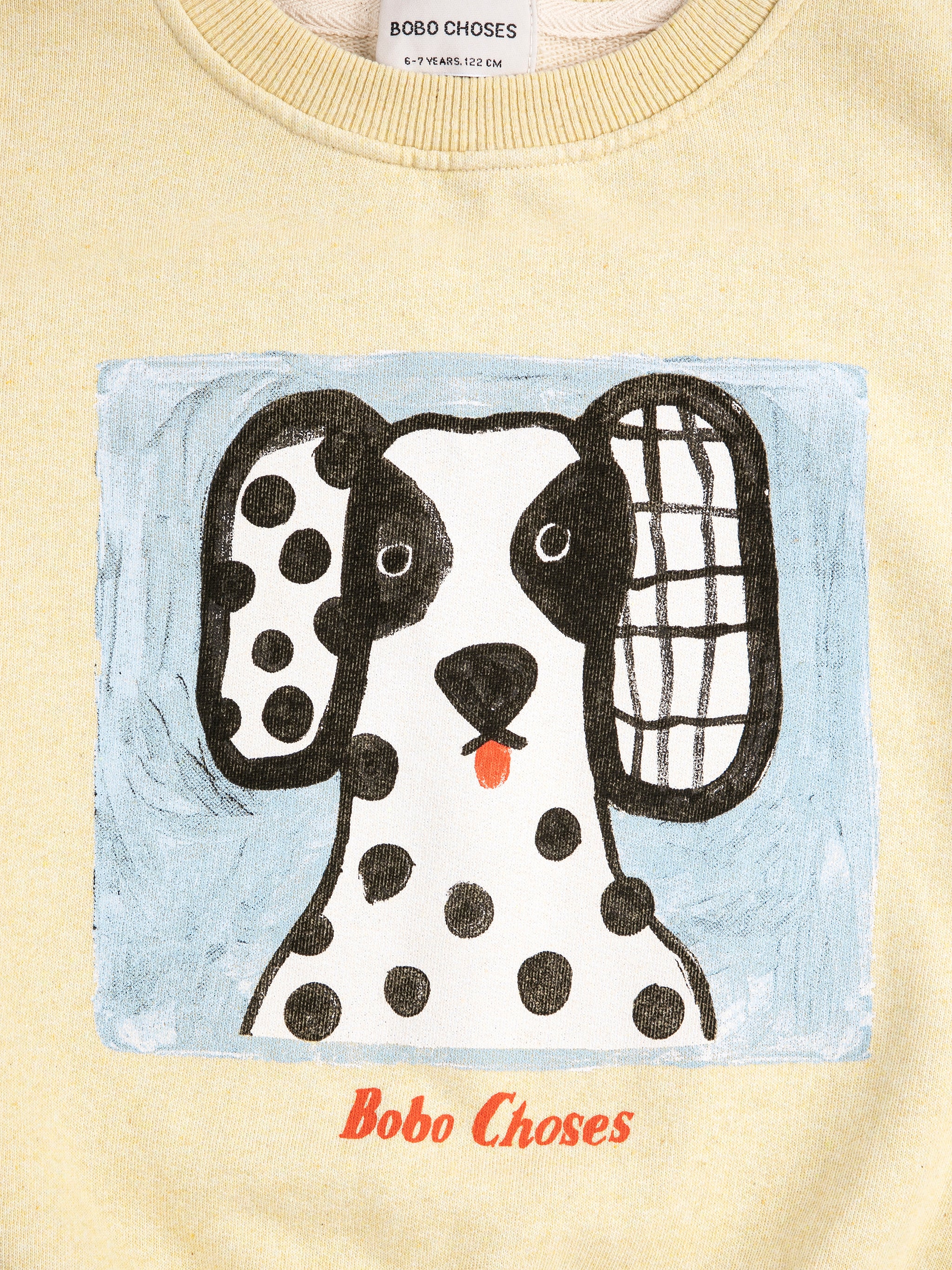 Bobo Choses Van Dog Sweatshirt - Yellow