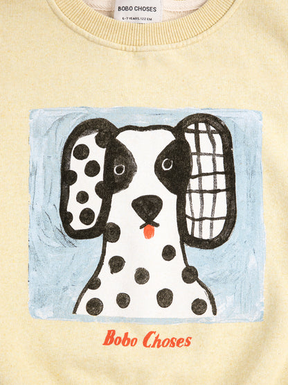 Bobo Choses Van Dog Sweatshirt - Yellow
