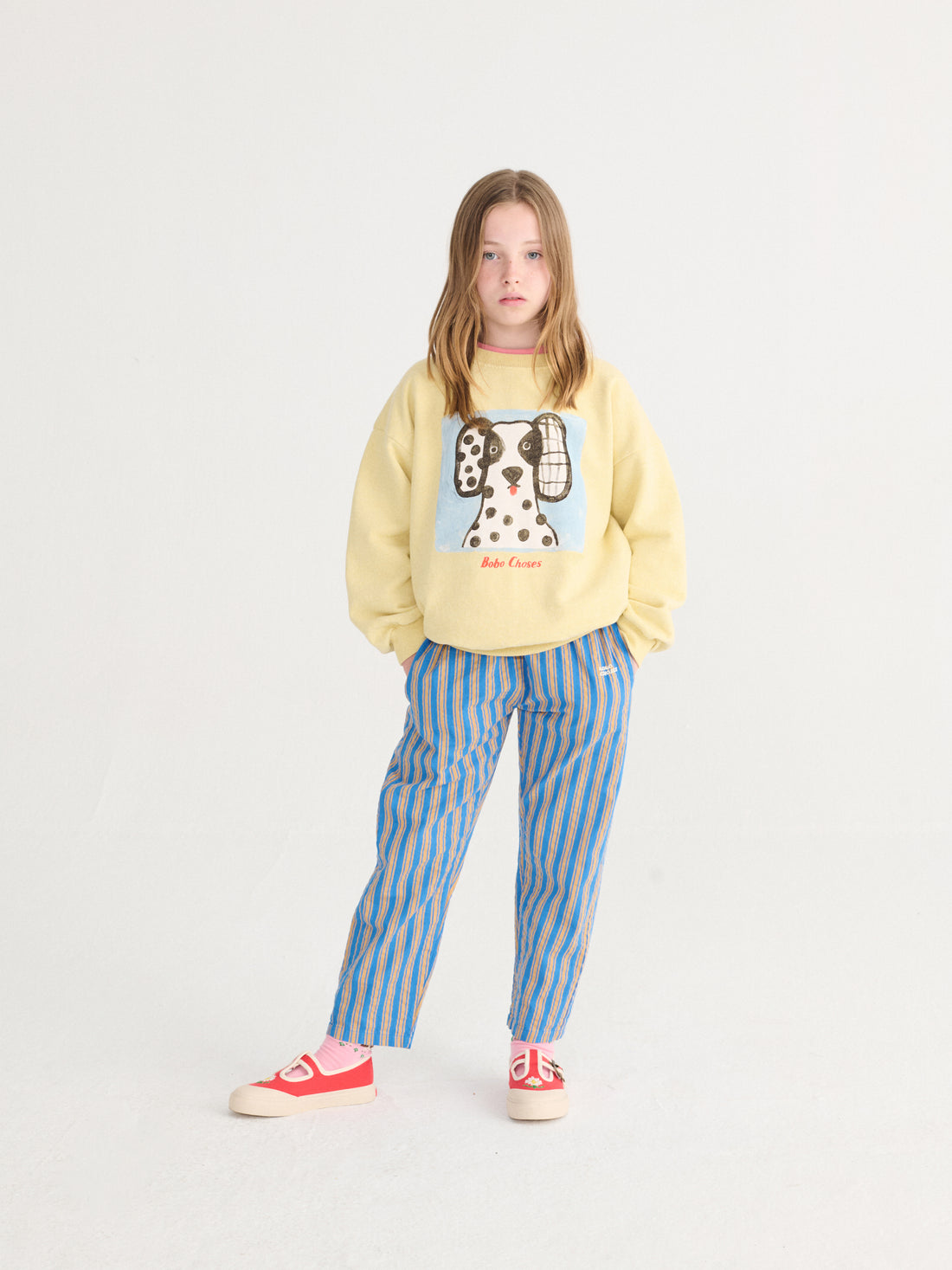 Bobo Choses Van Dog Sweatshirt - Yellow