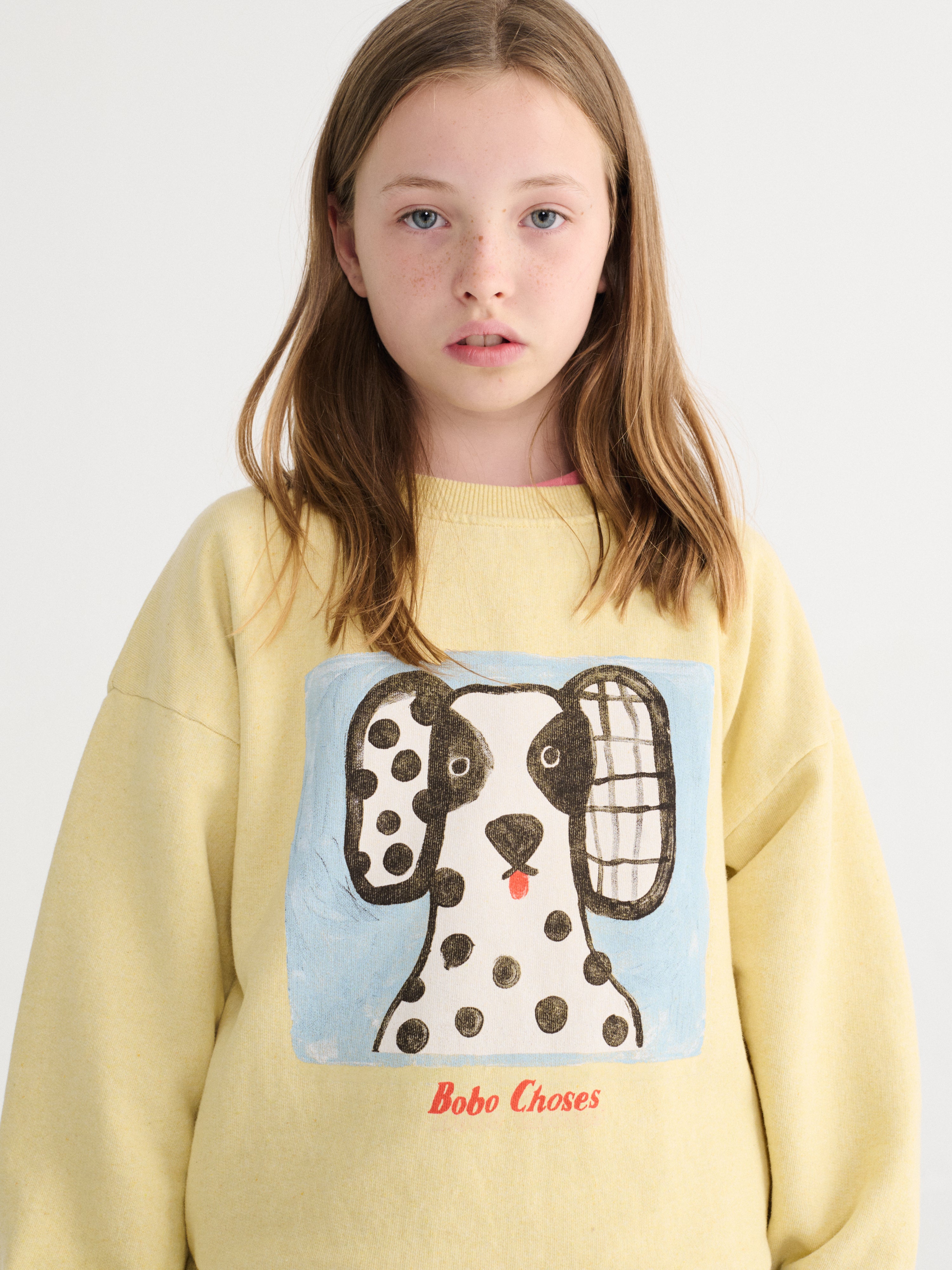 Bobo Choses Van Dog Sweatshirt - Yellow