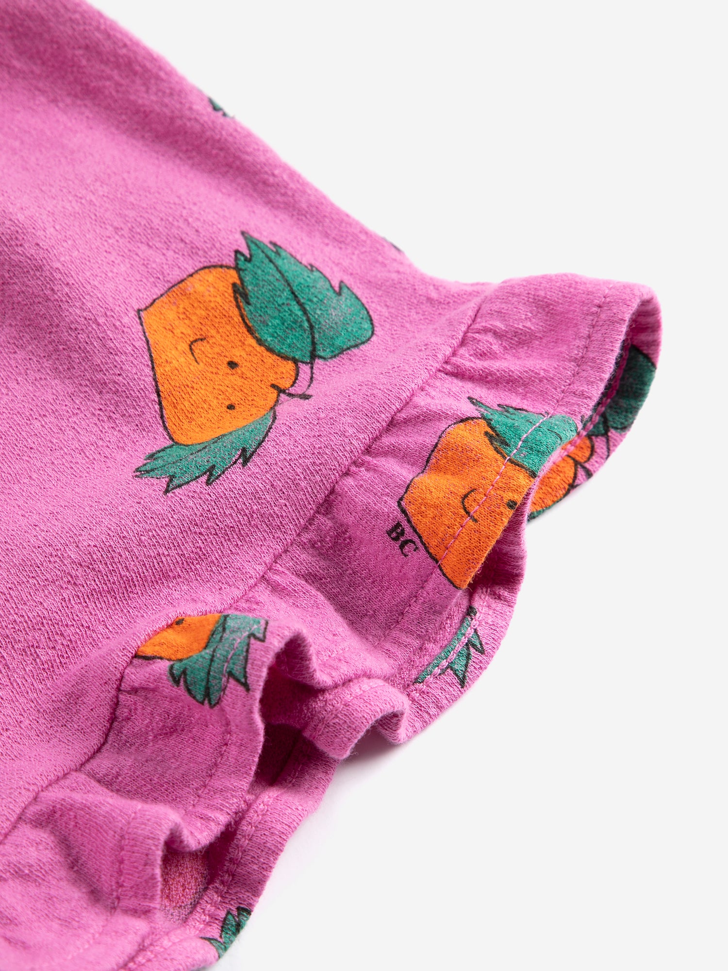 Bobo Choses Tangerine All Over Ruffled Shorts - Purple