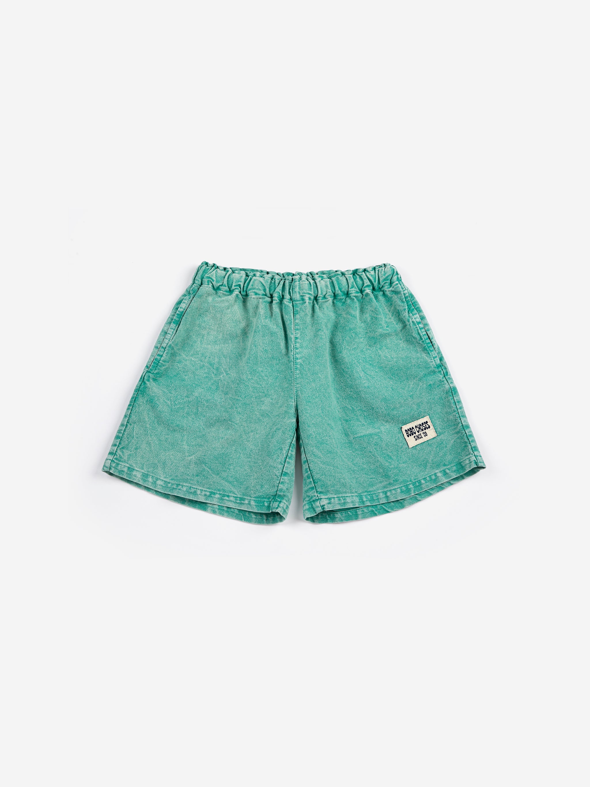 Bobo Choses Bobo Choses Since 09 Woven Bermuda Shorts - Green