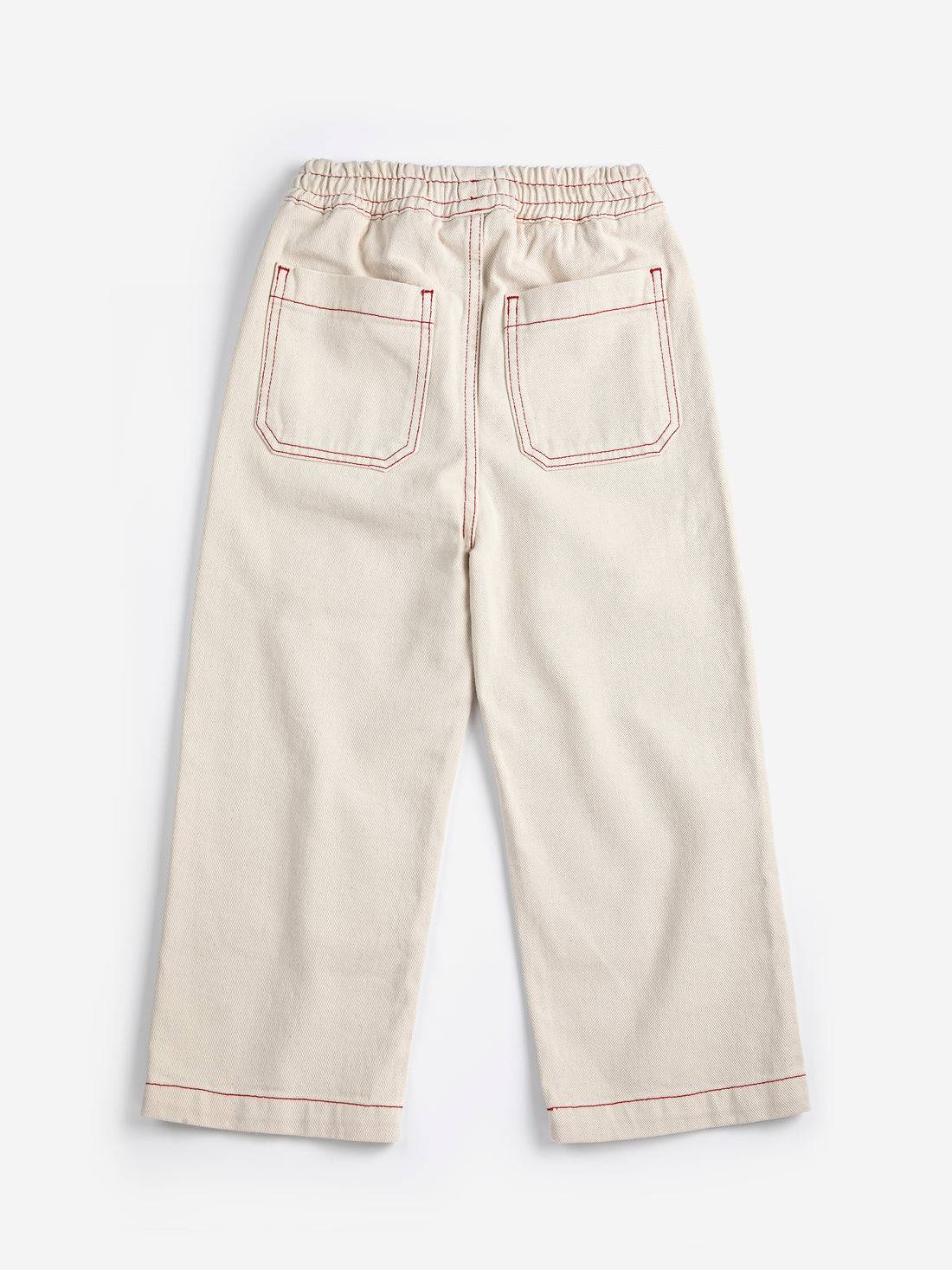 Bobo Choses Bobo Choses Twill Pants - Off White
