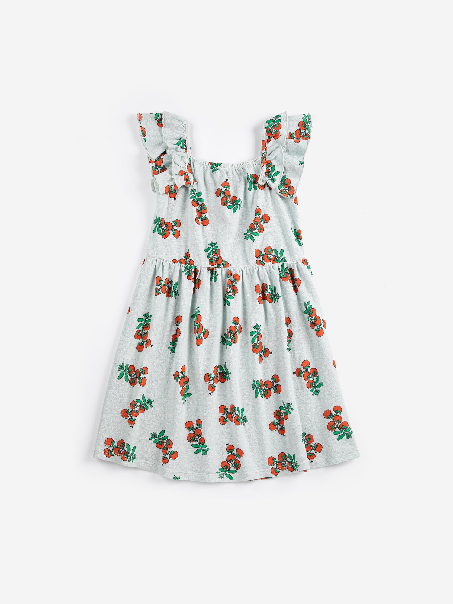Bobo Choses Juicy Tomatoes All Over Ruffled Dress