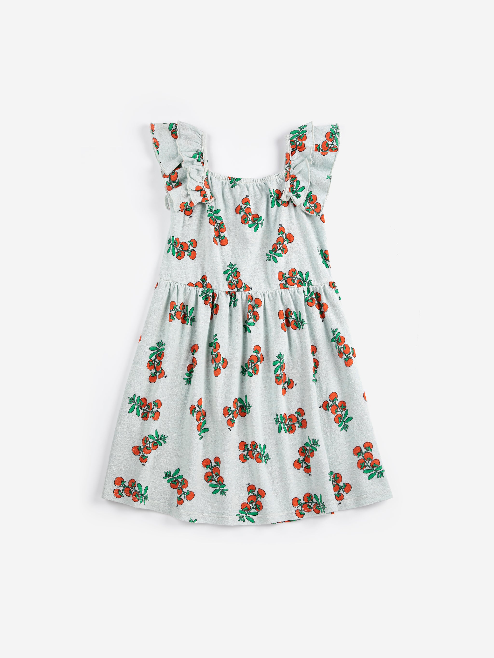 Bobo Choses Juicy Tomatoes All Over Ruffled Dress