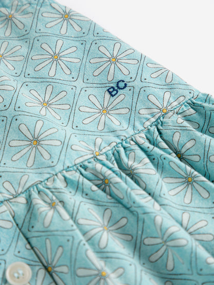 Bobo Choses Daisy Mosaic All Over Woven Dress