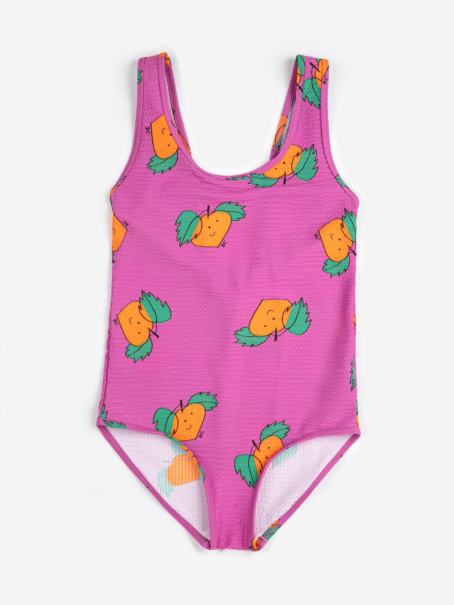 Bobo Choses Tangerine All Over Swimsuit